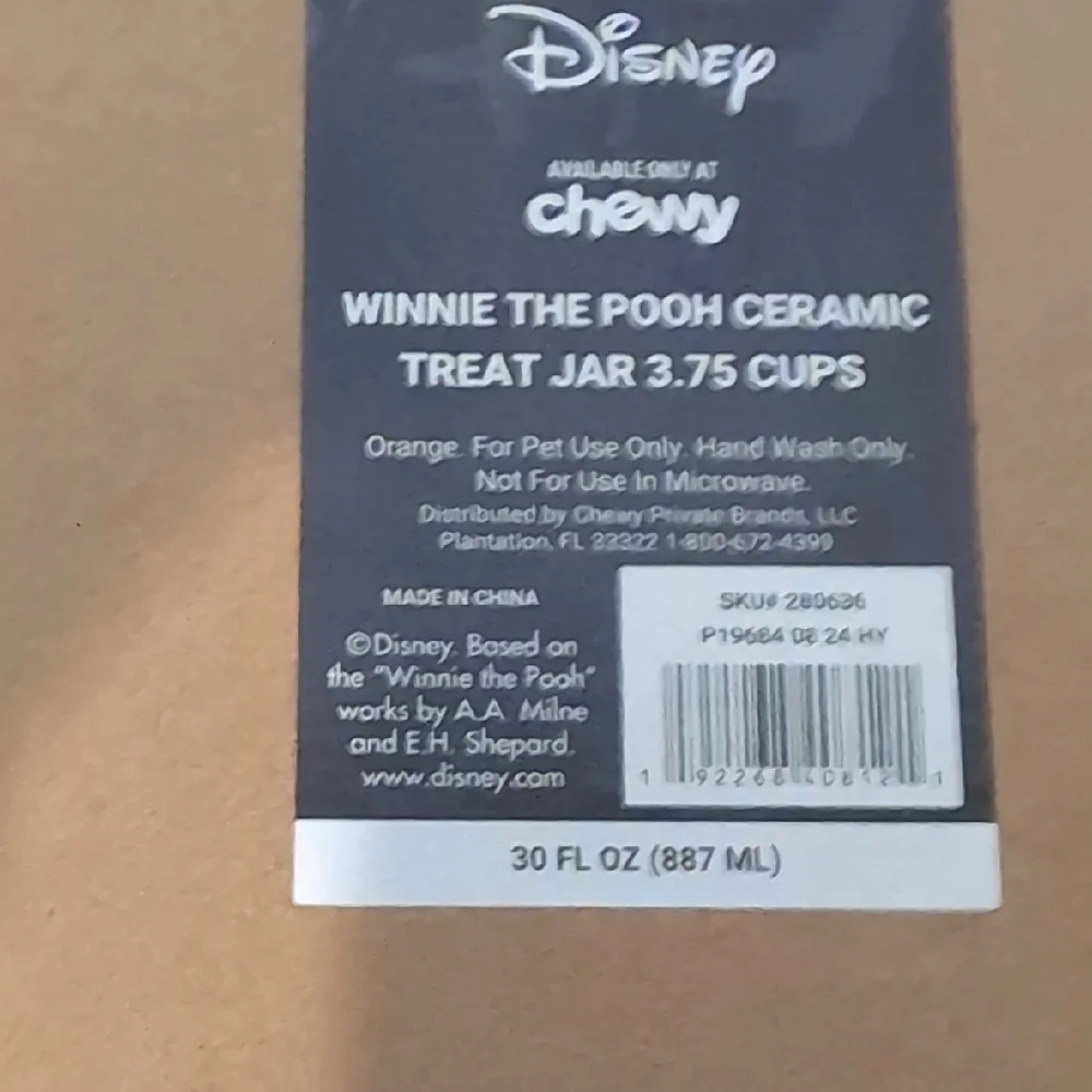 Disney And Dog Lovers 3-Piece Lot All New Collar Treat Canister Sign